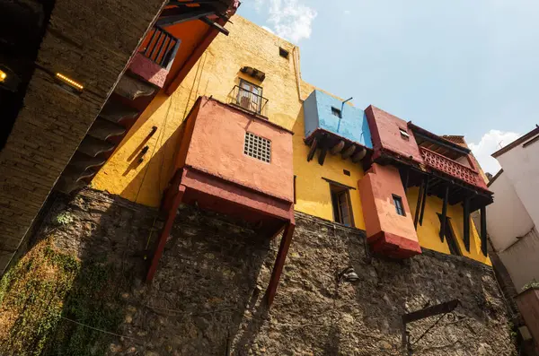 Meksika 'nın ünlü şehri Guanajuato' nun güzel manzarası.