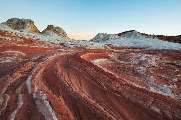 Vermilion Cliffs National Monument Landschaften Bei Sonnenaufgang Ungewöhnliche Berglandschaft Schöner — Stockfoto