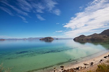 Beautuful landscapes in  Baja California, Mexico. Travel background
