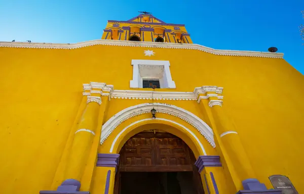 Colonial architecture in small mexican city