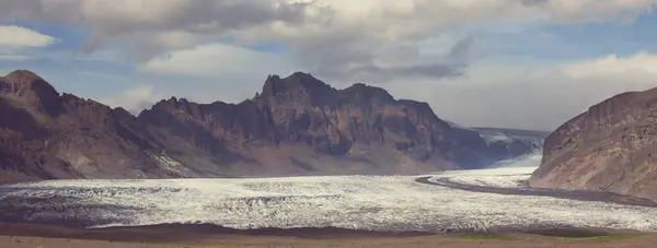 Fantastické Islandské Sopečné Krajiny Letní Sezóně — Stock fotografie