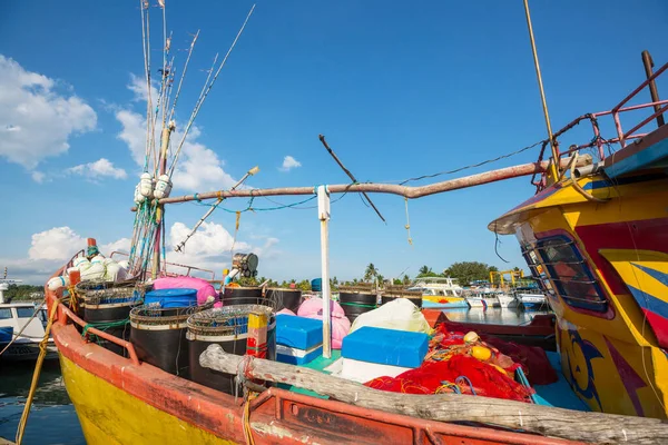 Fischerboot Strand Sri Lanka — Stockfoto