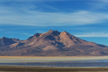Atacama Çölü, Kuzey Şili 'deki güzel doğal manzaralar.