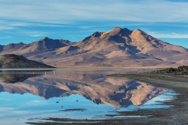 Atacama Çölü, Kuzey Şili 'deki güzel doğal manzaralar.