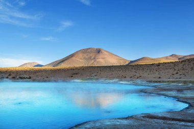 Atacama Çölü, Kuzey Şili 'deki güzel doğal manzaralar.