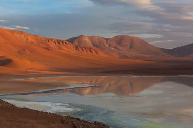 Atacama Çölü, Kuzey Şili 'deki güzel doğal manzaralar.