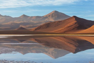 Atacama Çölü, Kuzey Şili 'deki güzel doğal manzaralar.