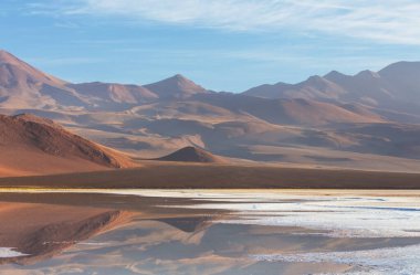 Atacama Çölü, Kuzey Şili 'deki güzel doğal manzaralar.