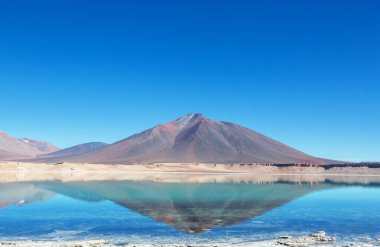Atacama Çölü, Kuzey Şili 'deki güzel doğal manzaralar.