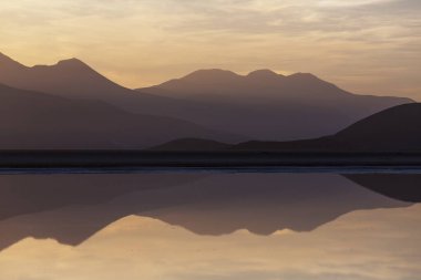 Sunset scene on the lake at sunset summer nature landscapes