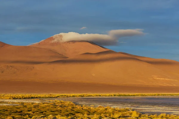 Необычные Горные Пейзажи Боливии Альтиплано Туристические Приключения Южная Америка — стоковое фото