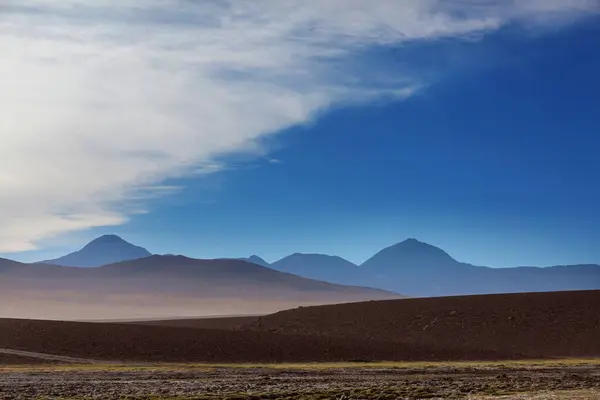 Fantastyczne Malownicze Krajobrazy Północnego Chile Pustynia Atacama Piękne Inspirujące Krajobrazy — Zdjęcie stockowe