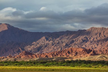 Kuzey Arjantin 'in fantastik manzaraları. Güzel, ilham verici doğal manzaralar..