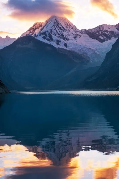 Красивое Озеро Парон Кордильера Бланка Перу Южная Америка — стоковое фото