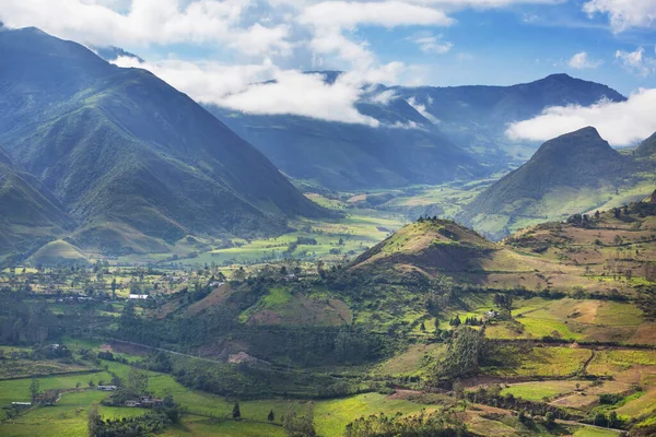 Beautiful High Mountains Landscape Ecuador South America — Stock Photo, Image