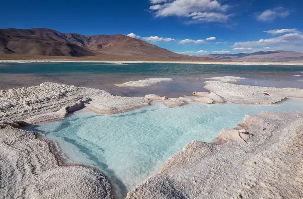 Kuzey Arjantin Fantastik Manzaraları Güzel Ilham Verici Doğal Manzaralar Salar — Stok fotoğraf