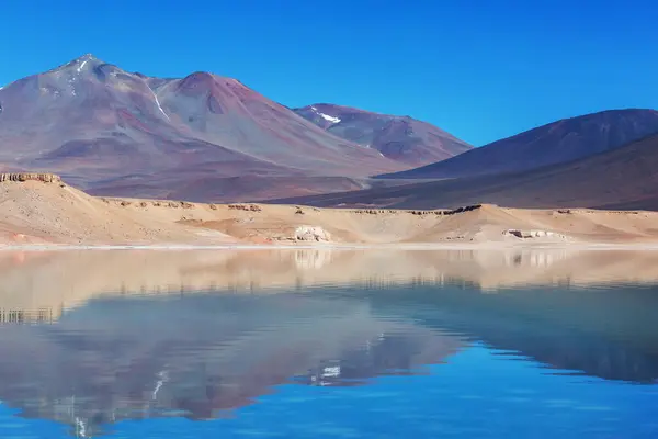 Piękne Naturalne Krajobrazy Pustyni Atacama Północne Chile — Zdjęcie stockowe