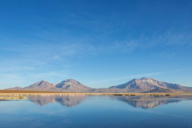 Atacama Çölü, Kuzey Şili 'deki güzel doğal manzaralar.