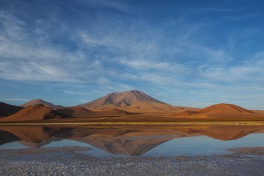 Atacama Çölü, Kuzey Şili 'deki güzel doğal manzaralar.