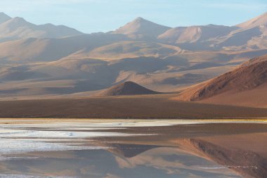 Atacama Çölü, Kuzey Şili 'deki güzel doğal manzaralar.