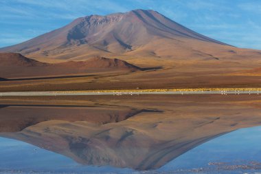 Atacama Çölü, Kuzey Şili 'deki güzel doğal manzaralar.