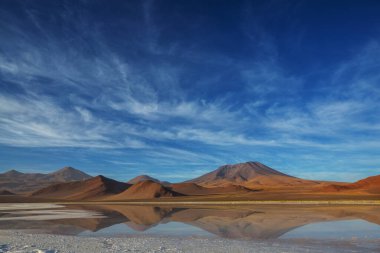 Atacama Çölü, Kuzey Şili 'deki güzel doğal manzaralar.