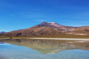 Atacama Çölü, Kuzey Şili 'deki güzel doğal manzaralar.