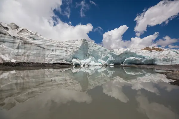 Isberg Sjön Höga Cordillera Blanca Berg Peru Sydamerika — Stockfoto