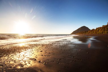 Pasifik Okyanusu kıyısı boyunca Carretera Austral, Patagonya, Şili