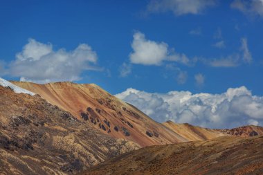 Cordillera Blanca, Peru, Güney Amerika 'daki güzel dağ manzaraları
