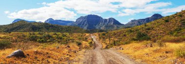 Beautiful natural landscapes in Baja California, Mexico