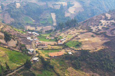 Rural landscapes in Cordillera de Los Andes, Peru, South America clipart