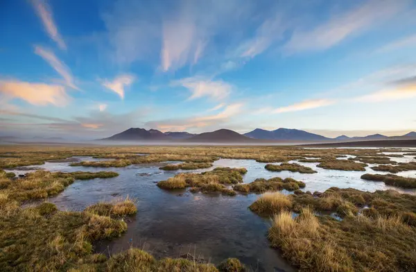 Atacama Çölü Kuzey Şili Deki Güzel Doğal Manzaralar — Stok fotoğraf