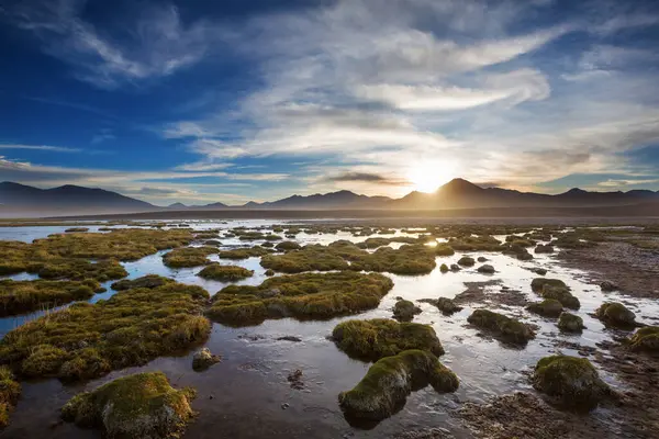 Krásné Přírodní Scenérie Poušti Atacama Severní Chile — Stock fotografie