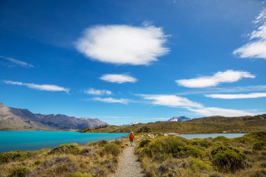 Patagonya dağlarında yürüyüş, Arjantin