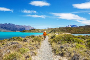 Patagonya dağlarında yürüyüş, Arjantin