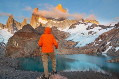Patagonya dağlarında yürüyüş, Arjantin