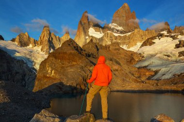 Patagonya dağlarında yürüyüş, Arjantin
