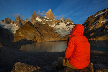Patagonya dağlarında yürüyüş, Arjantin