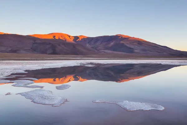 Φανταστικά Τοπία Της Βόρειας Αργεντινής Όμορφα Εμπνευσμένα Φυσικά Τοπία Laguna — Φωτογραφία Αρχείου