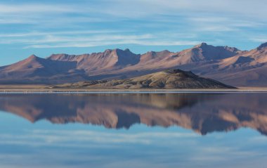 Atacama Çölü, Kuzey Şili 'deki güzel doğal manzaralar.