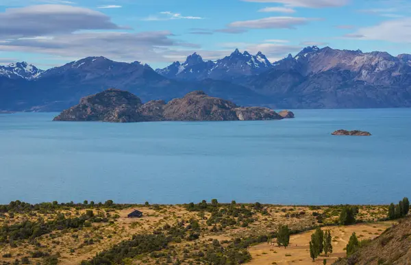 Generale Carrera Lake Carretera Austral Patagonia Cile Bellissimi Paesaggi Naturali — Foto Stock