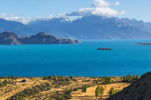 Costa Dell Oceano Pacifico Lungo Carretera Austral Patagonia Cile — Foto Stock