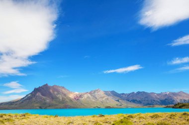 Perito Moreno Ulusal Parkı Arjantin, Güney Amerika.