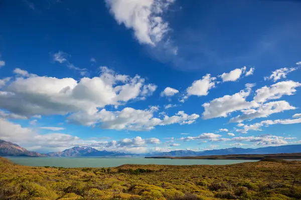Schöne Berglandschaften Patagonien Bergsee Argentinien Südamerika Stockfoto