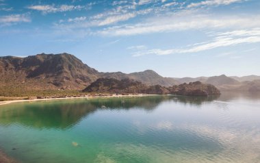 Beautuful landscapes in  Baja California, Mexico. Travel background