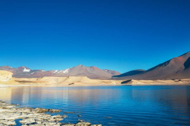 Atacama Çölü, Kuzey Şili 'deki güzel doğal manzaralar.