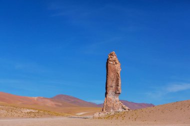 Kuzey Şili 'nin fantastik manzaraları, Atacama Çölü. Güzel, ilham verici doğal manzaralar..