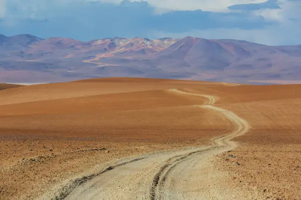 Breathtaking Panorama View Altiplano Mountains South America Bolivia — Stock Photo, Image