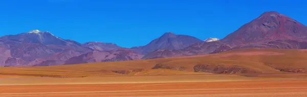 Dramatische Szene Der Atacama Wüste Chile Südamerika Stockbild